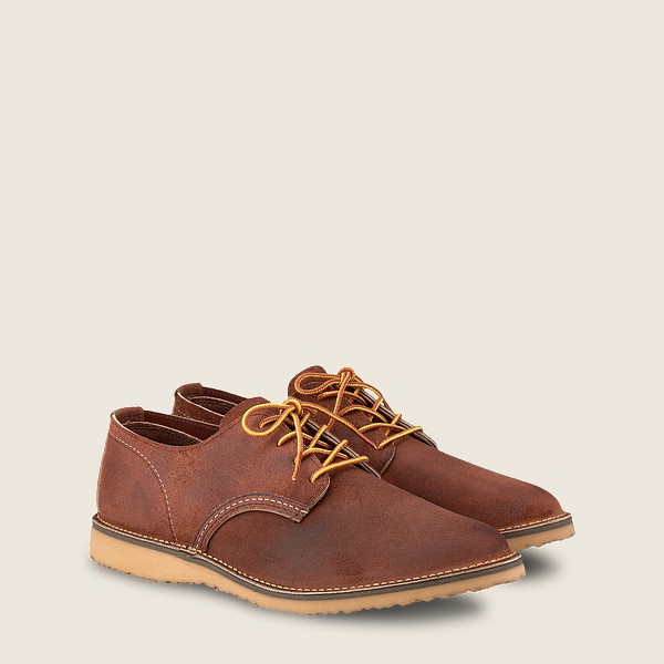 Red Wing Oxford Weekender - Muleskinner Læder - Brune - Herre 2653-EGJBI